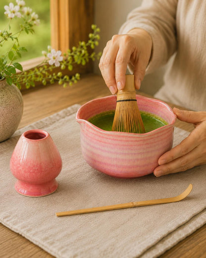 Lavender Fog Matcha Bowl Set product photo 6