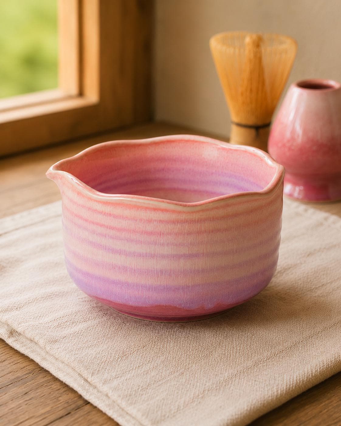 Lavender Fog Matcha Bowl Set product photo 5