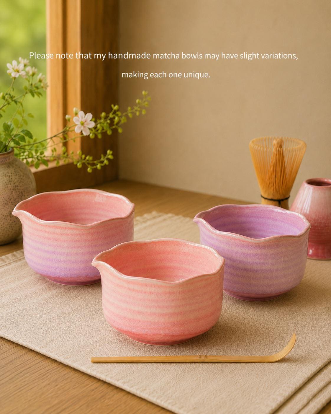 Lavender Fog Matcha Bowl Set product photo 2