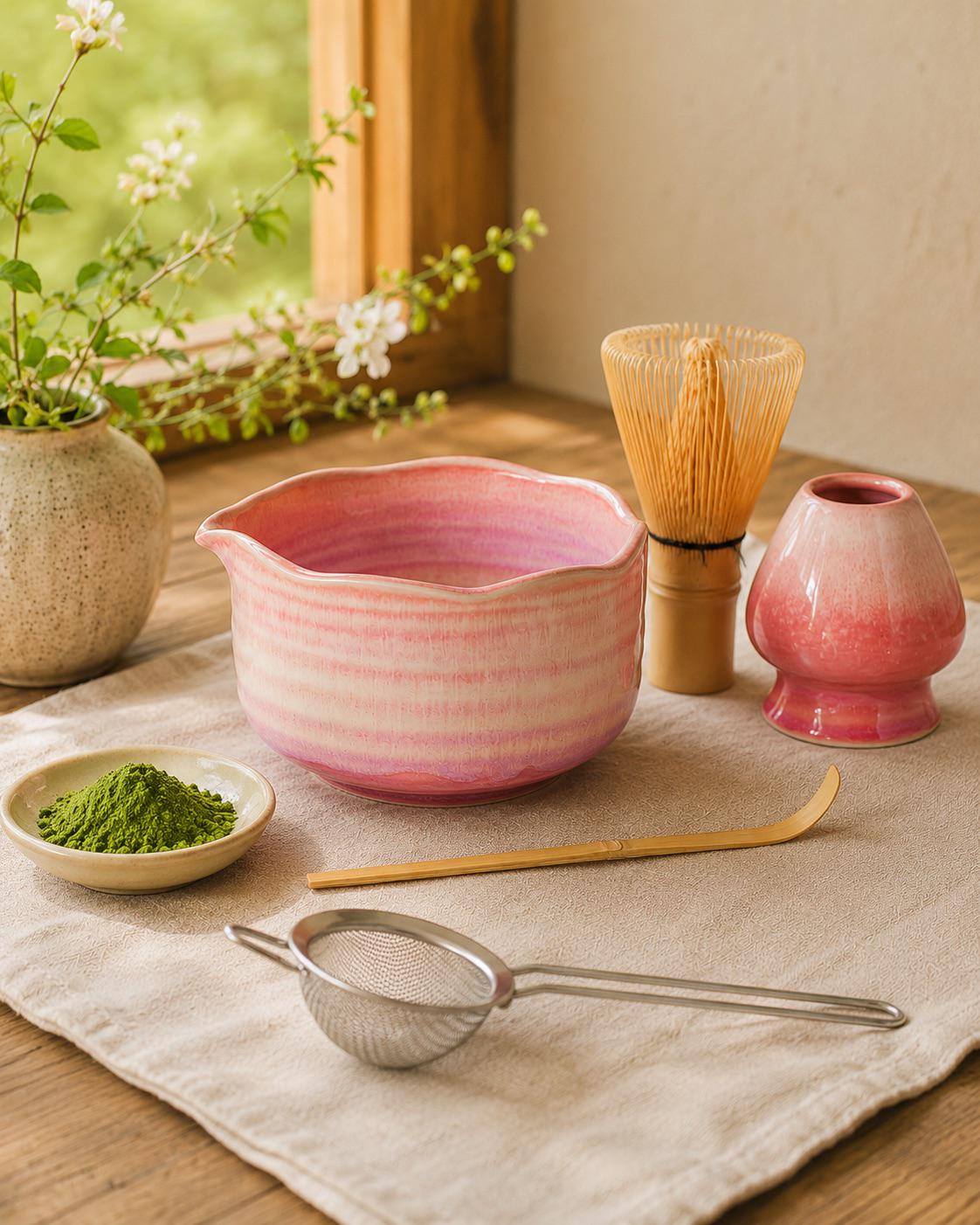 Lavender Fog Matcha Bowl Set product photo 1