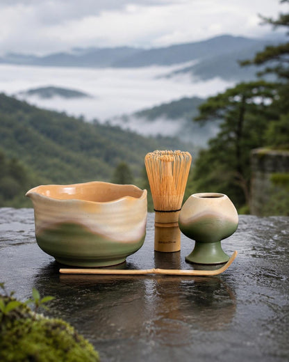 Earthy Matcha Bowl Set product photo 3