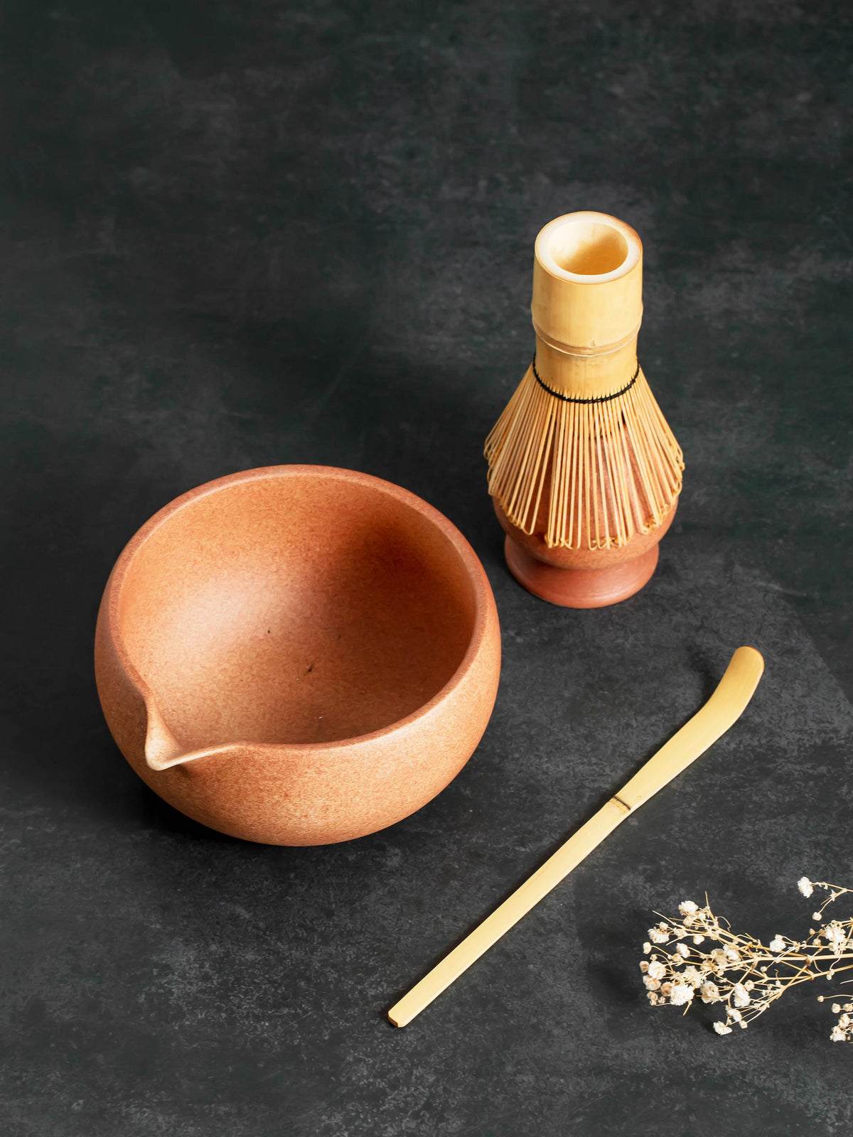 Earth Tone Matcha Bowl Set product photo 2