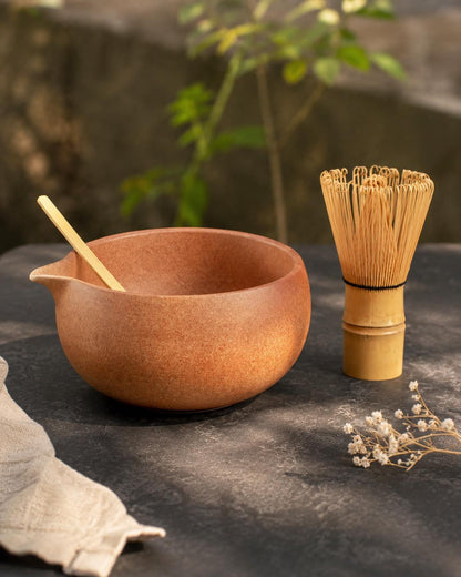 Earth Tone Matcha Bowl Set product photo 3