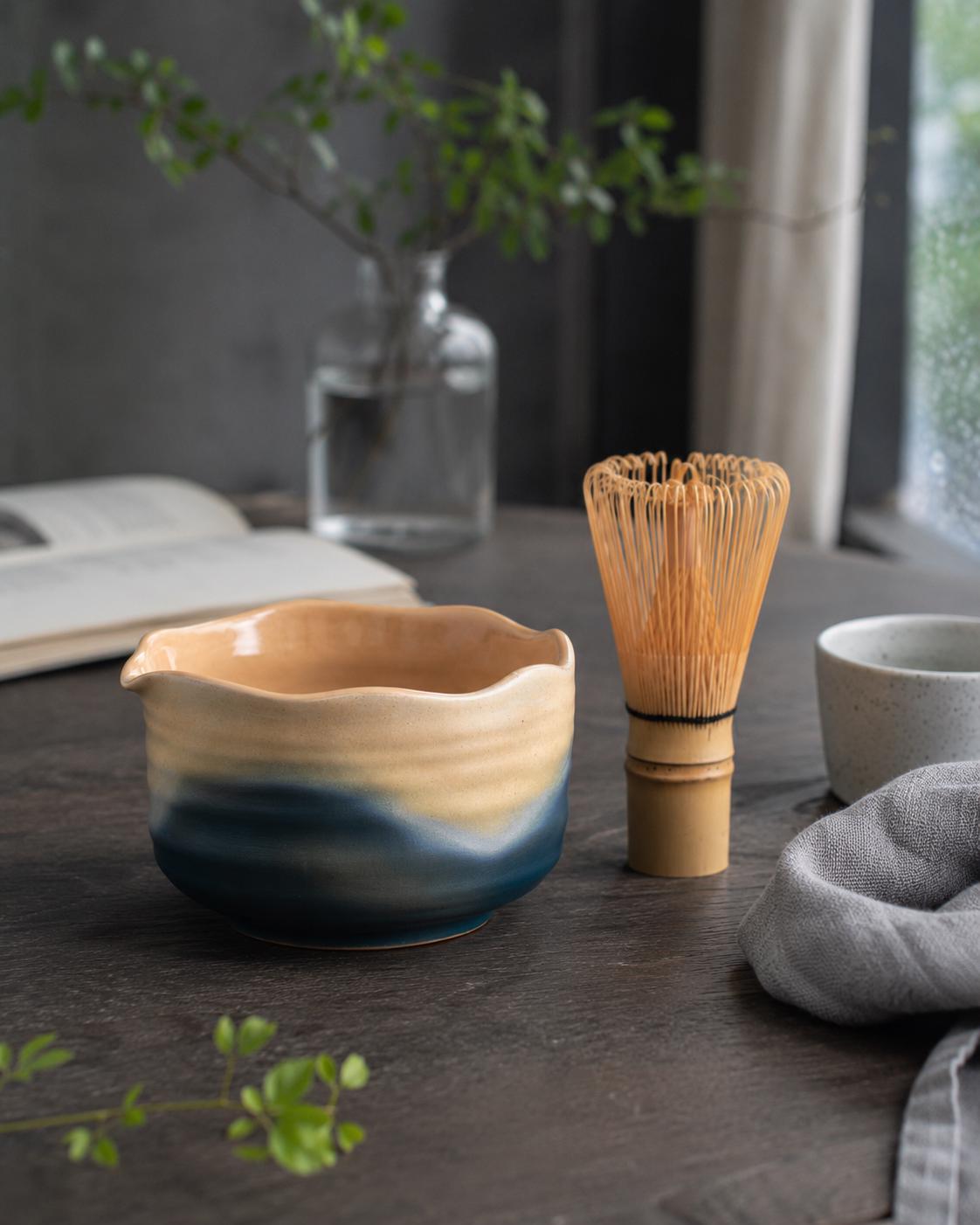 Ocean Blue Matcha Bowl Set product photo 3