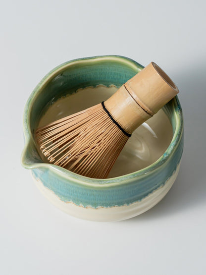 Teal Green Matcha Bowl Set product photo 2