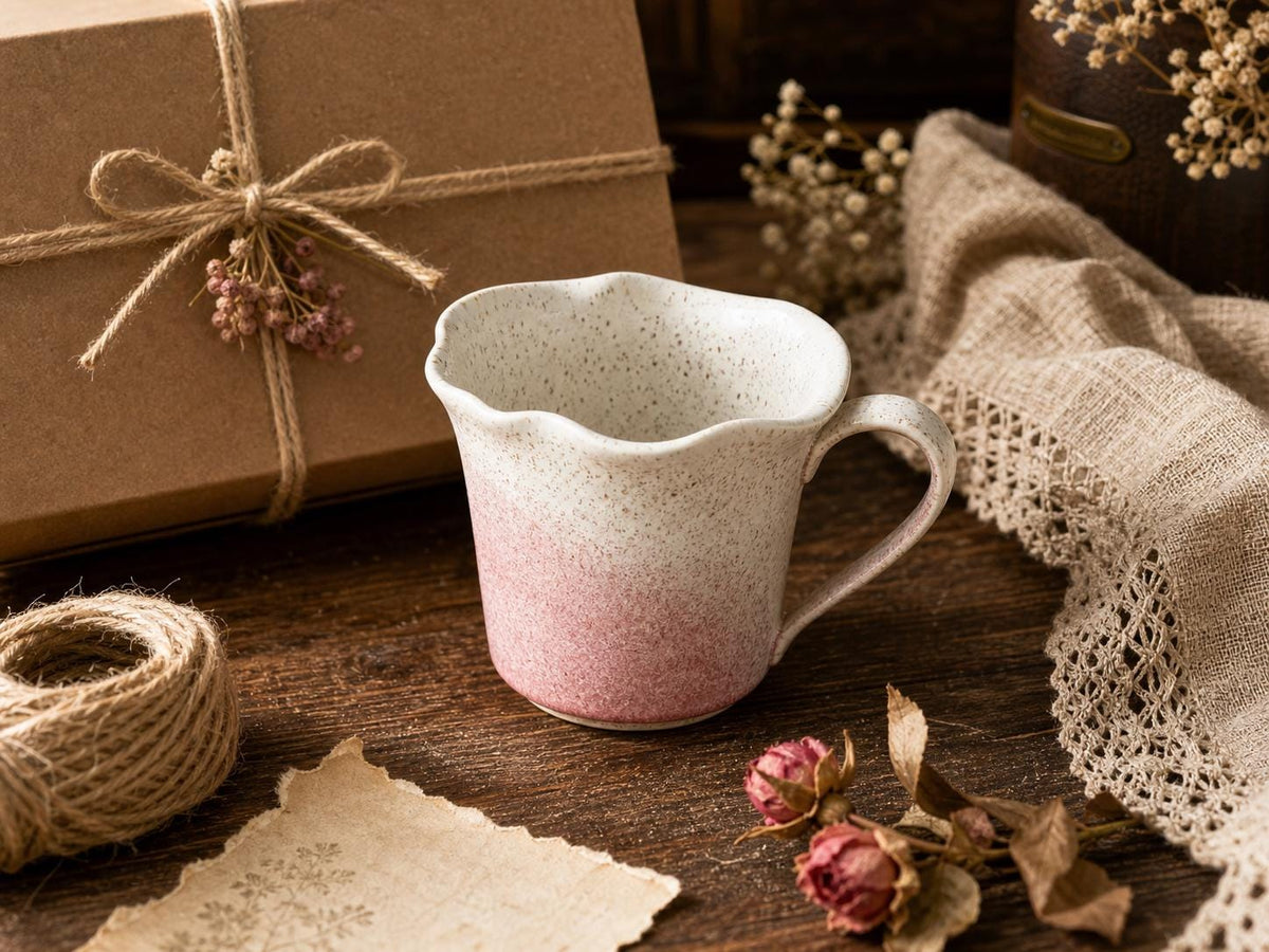 Pink Ceramic Coffee Mug product photo 7