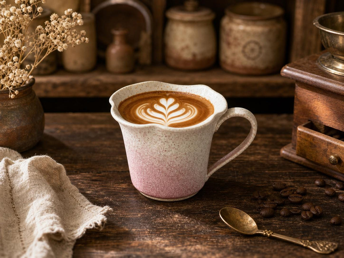 Pink Ceramic Coffee Mug product photo 2