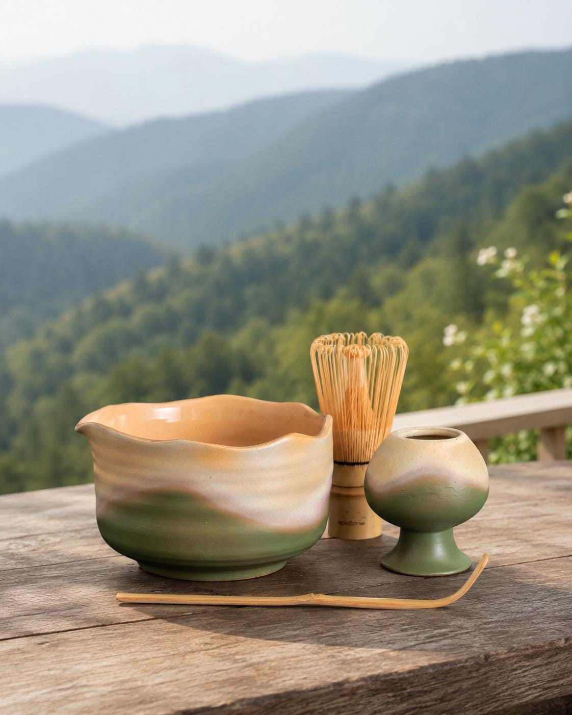 Earthy Matcha Bowl Set product photo 5