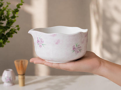 Purple Rose Matcha Bowl Set product photo 5