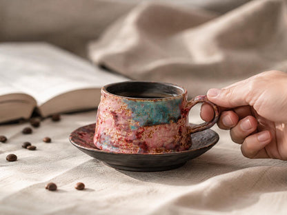 Ceramic Espresso Cup and Saucer product photo 5