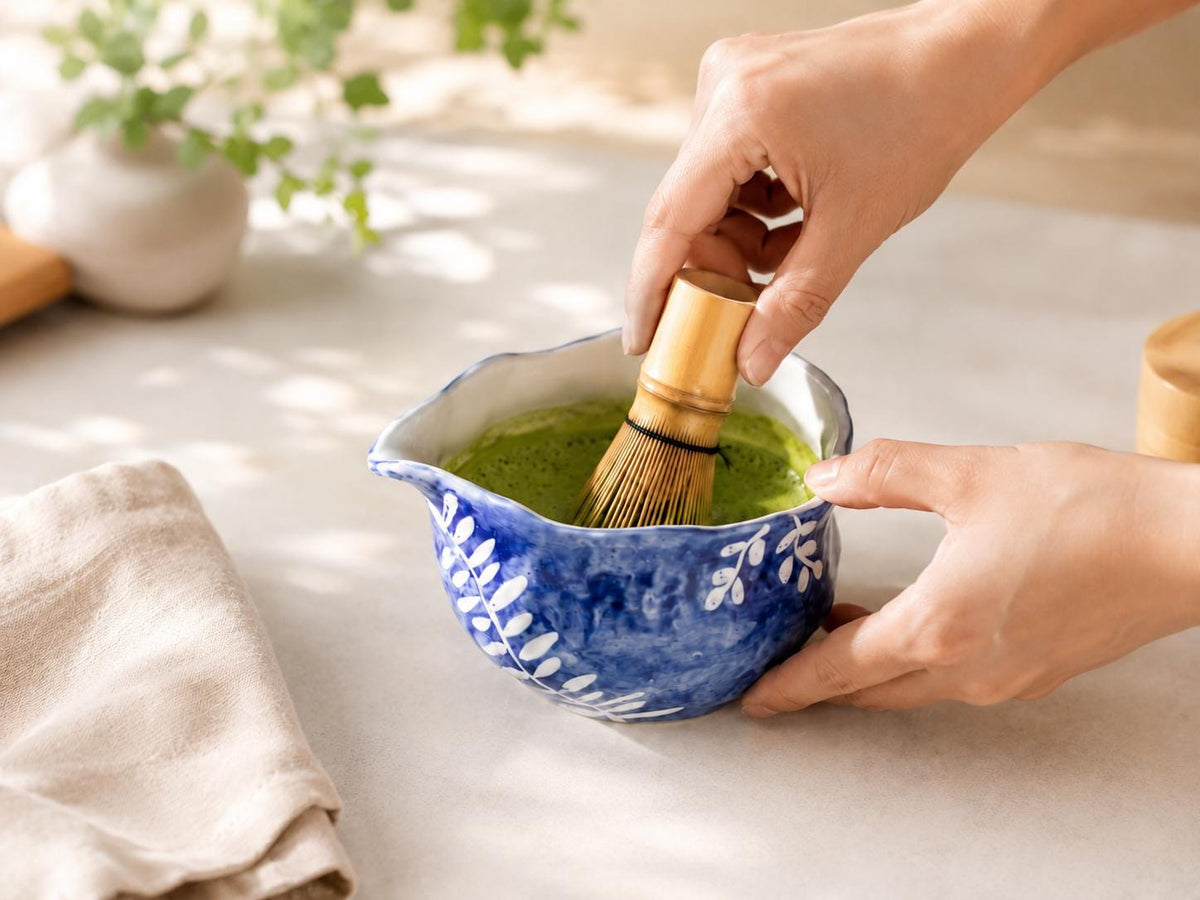 Blue Matcha Bowl Set product photo 7