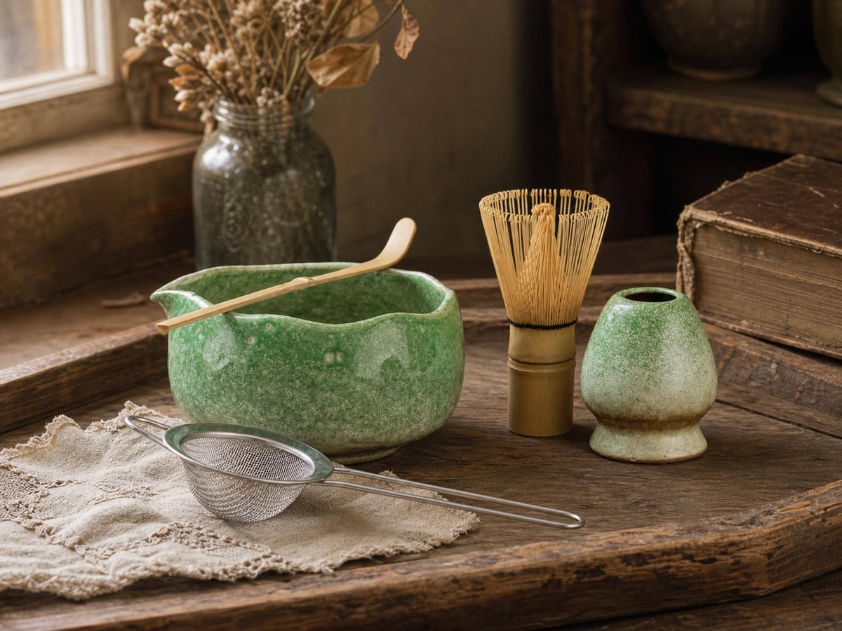 Green Matcha Bowl Set product photo 3