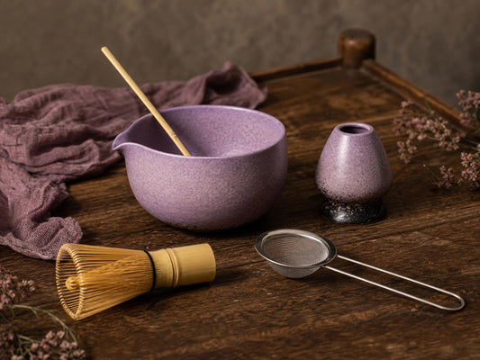 Lavender Matcha Bowl Set product photo 1