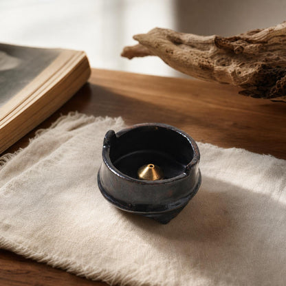 Black Volcano Incense Burner product photo 2
