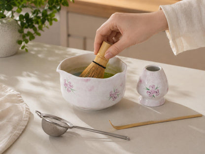 Purple Rose Matcha Bowl Set product photo 8