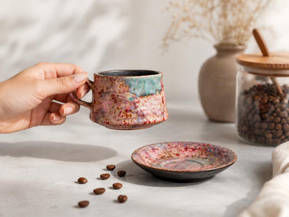 Ceramic Espresso Cup and Saucer product photo 6