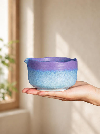 Blue Purple Matcha Bowl Set product photo 8