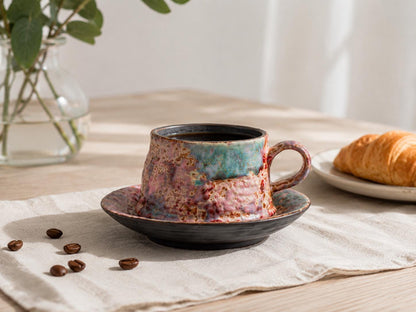 Ceramic Espresso Cup and Saucer product photo 1
