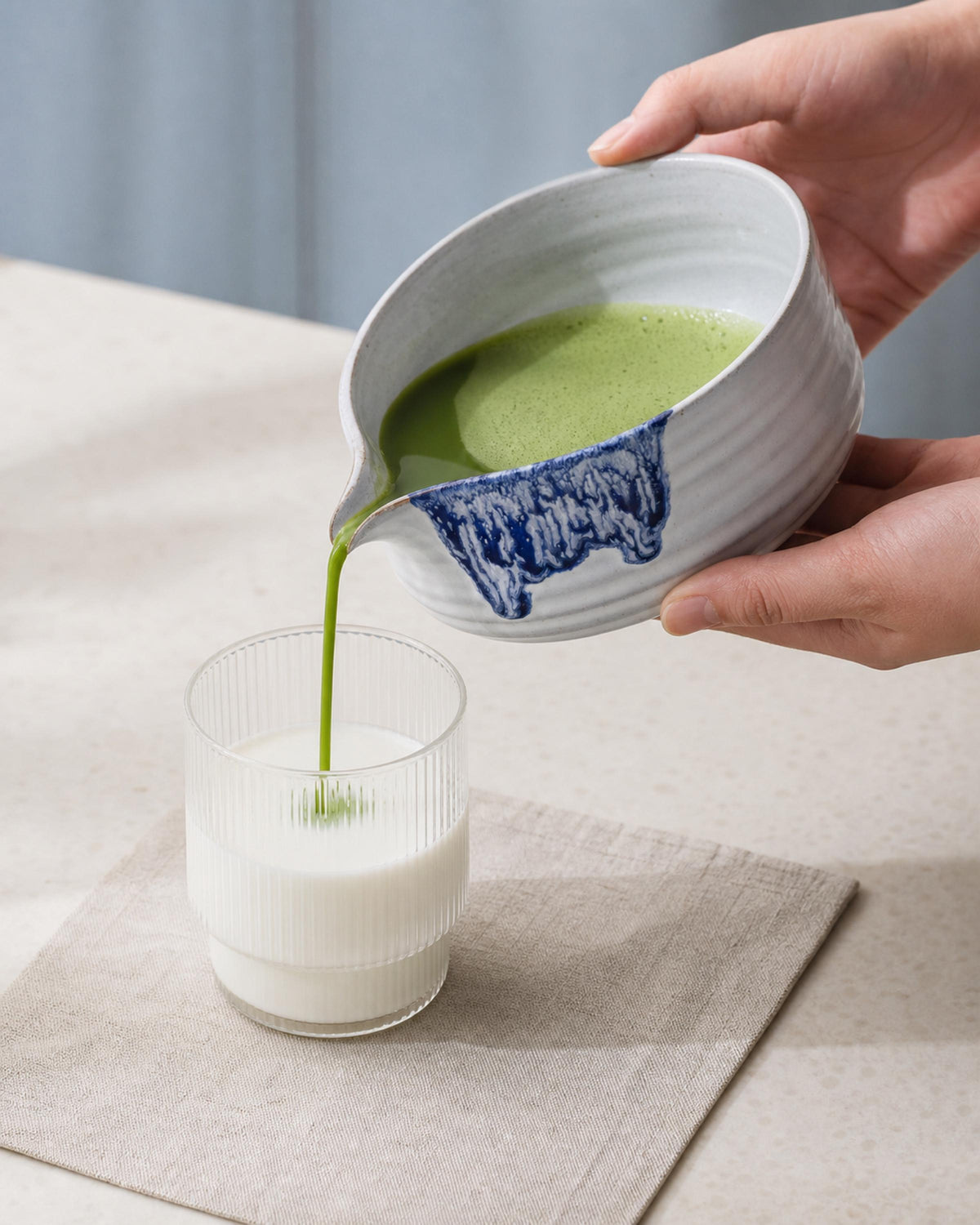 Ocean Blue Matcha Bowl Set product photo 6