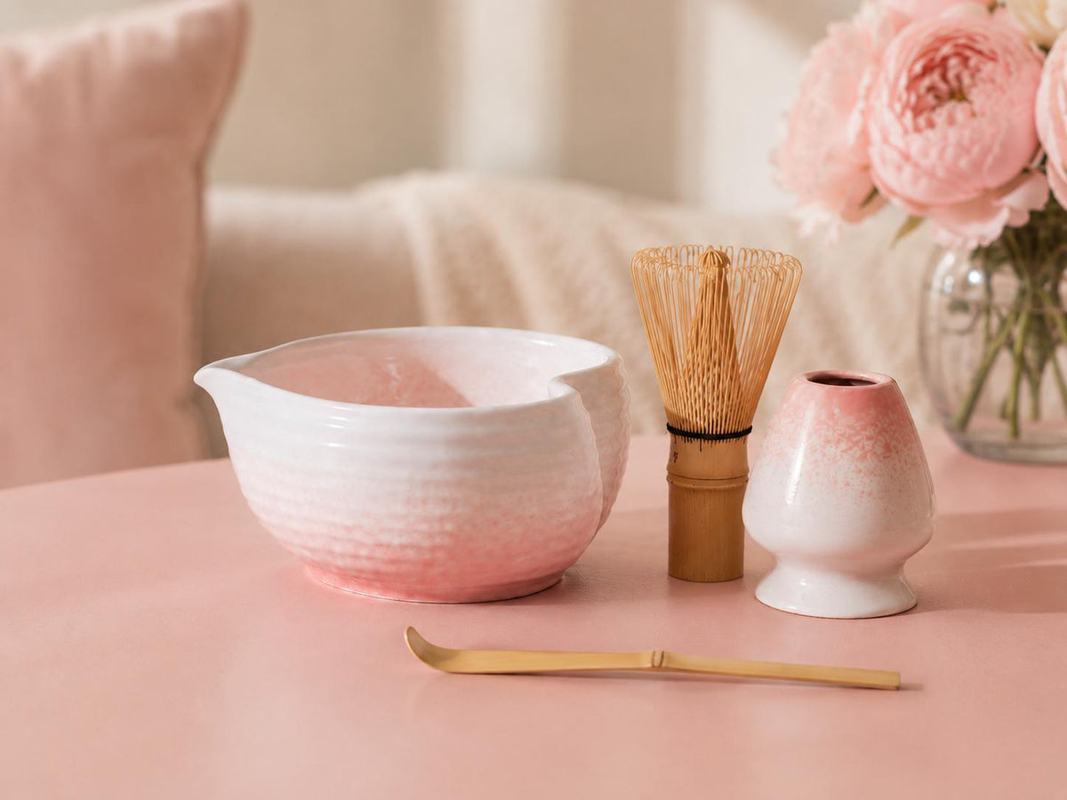 Heart Matcha Bowl Set product photo 6