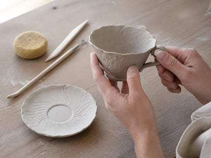 Strawberry Garden Coffee Cup and Saucer product photo 5