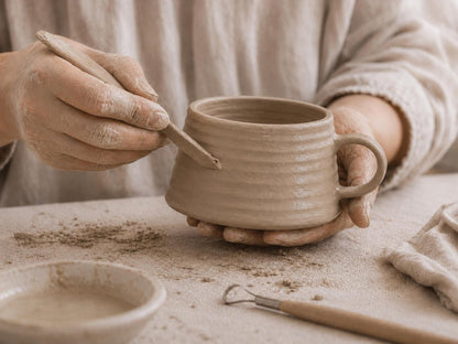 Ceramic Espresso Cup and Saucer product photo 4