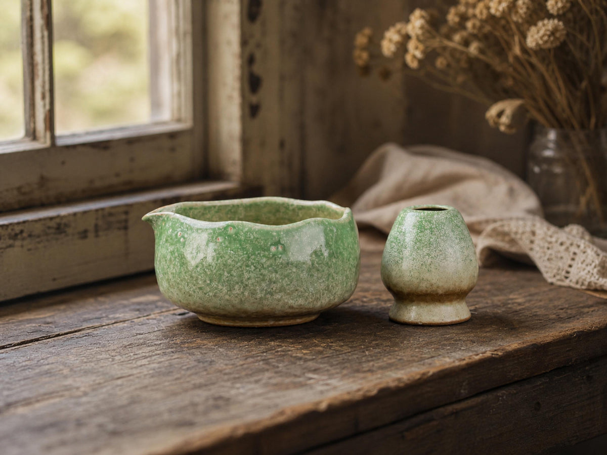 Green Matcha Bowl Set product photo 2