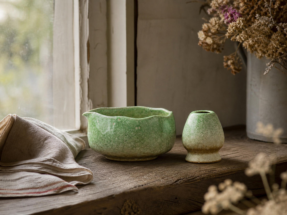 Green Matcha Bowl Set product photo 7