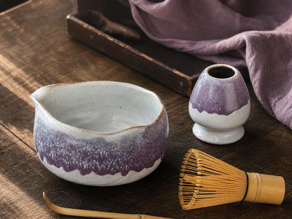 Lavender Matcha Bowl Set product photo 2
