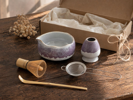 Lavender Matcha Bowl Set product photo 1