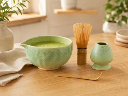 Mint Green Matcha Bowl Set product photo 7