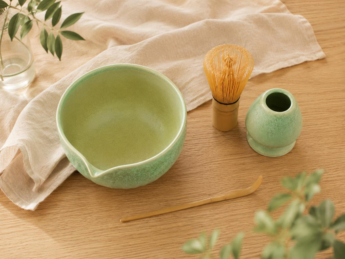 Mint Green Matcha Bowl Set product photo 6