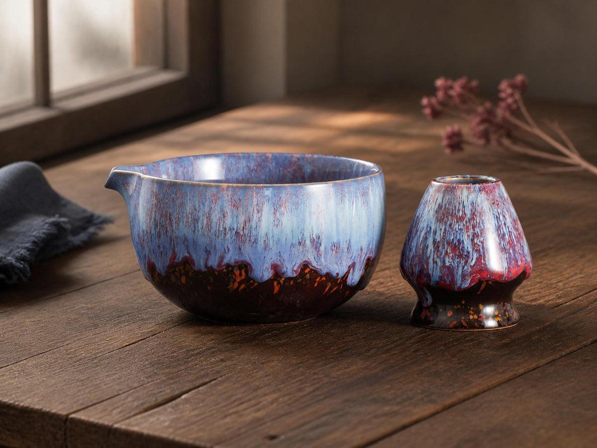 Blue Ember Matcha Bowl Set product photo 2