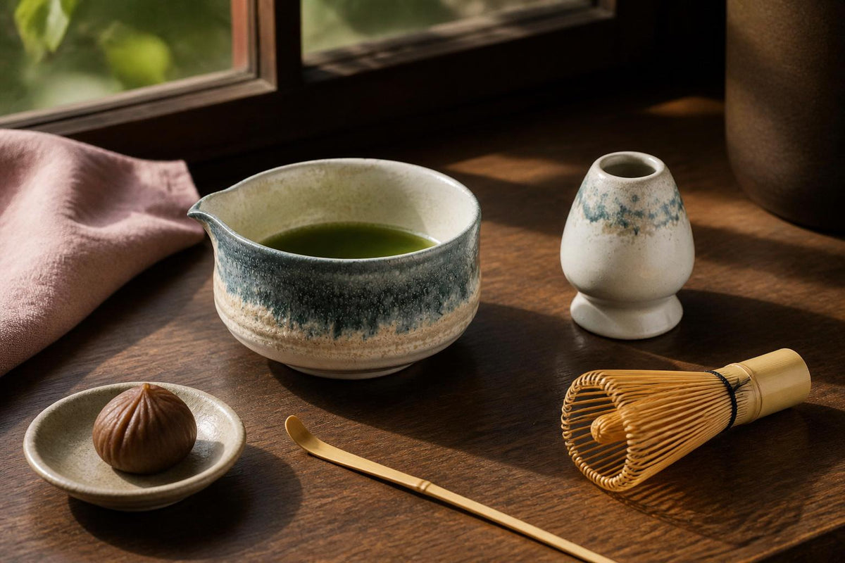 Azure Frost Matcha Bowl Set product photo 8