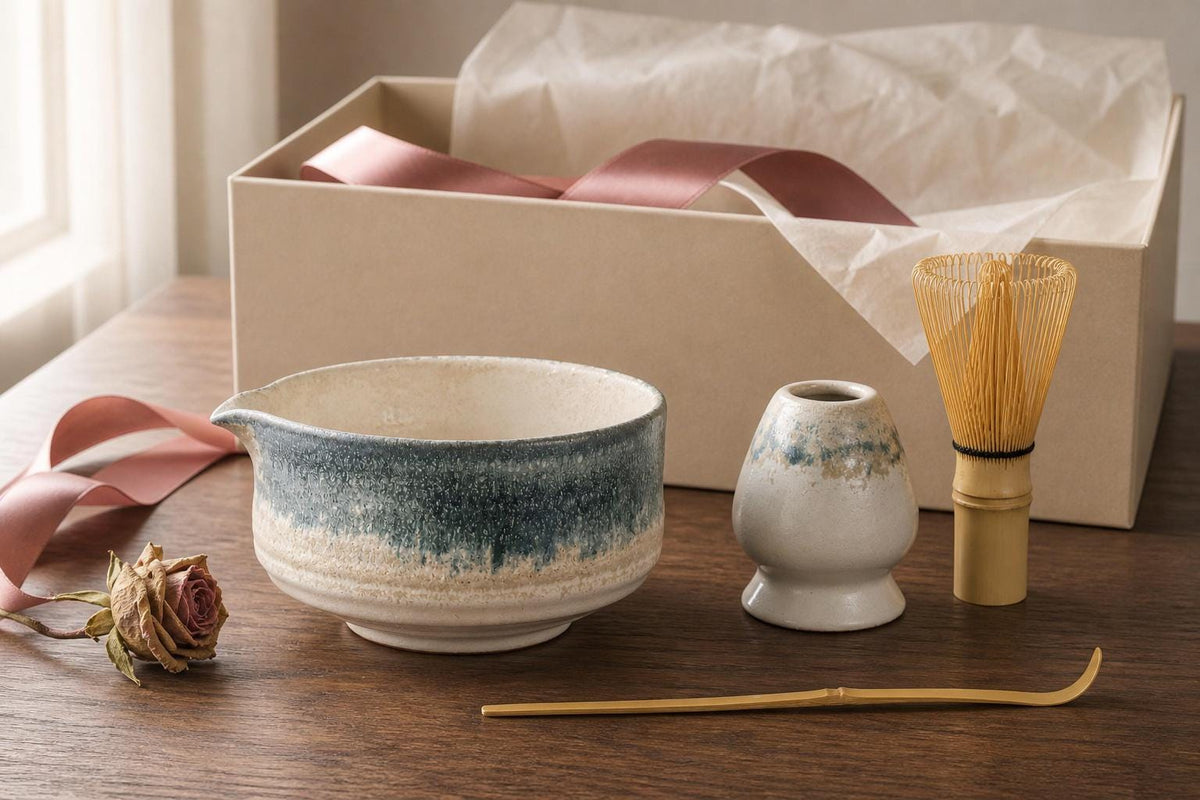 Azure Frost Matcha Bowl Set product photo 7