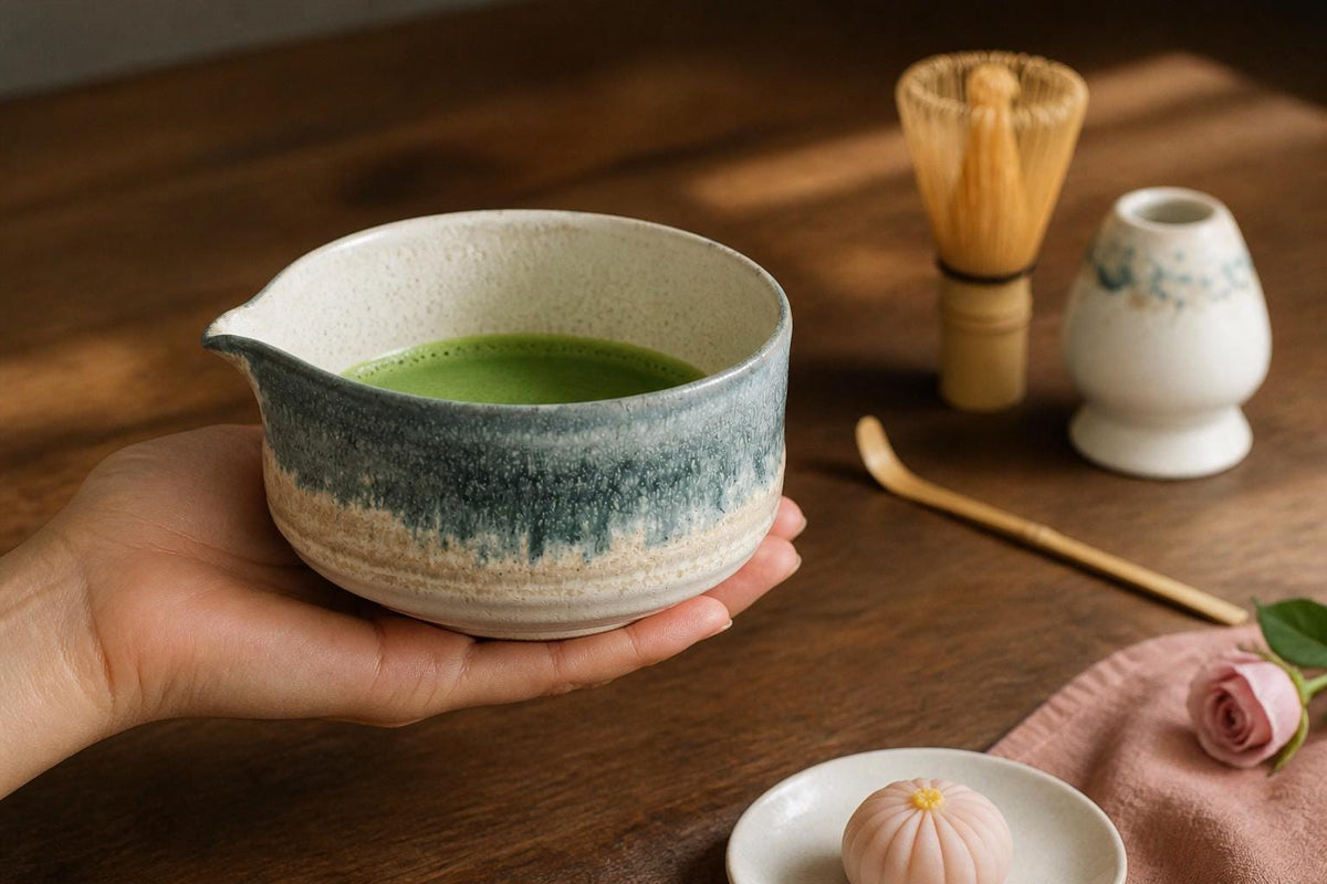 Azure Frost Matcha Bowl Set product photo 3