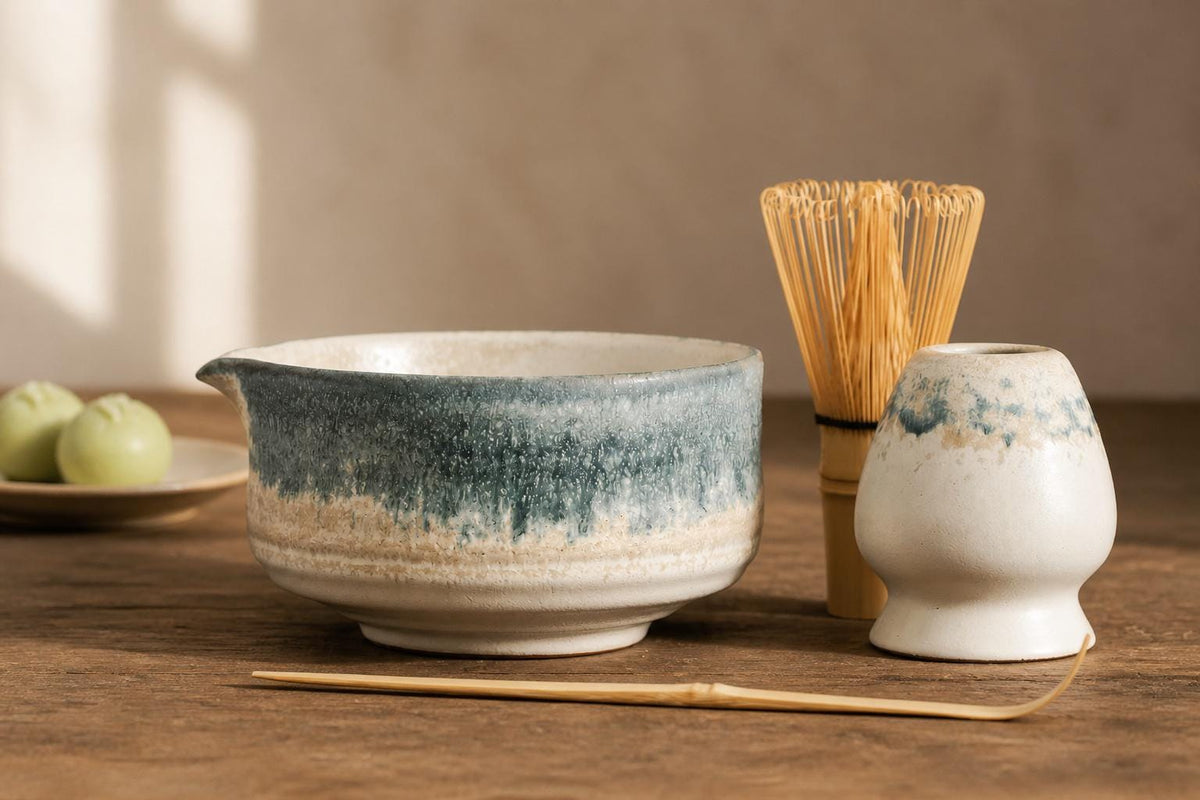 Little Red Hood Dog Matcha Bowl Set product photo 8