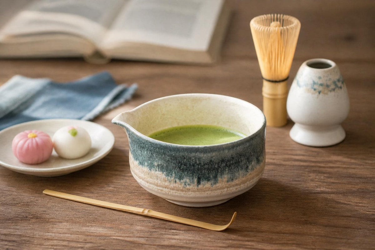 Azure Frost Matcha Bowl Set product photo 5