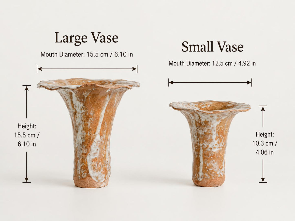 Handmade Mushroom Ceramic Vase product photo 2