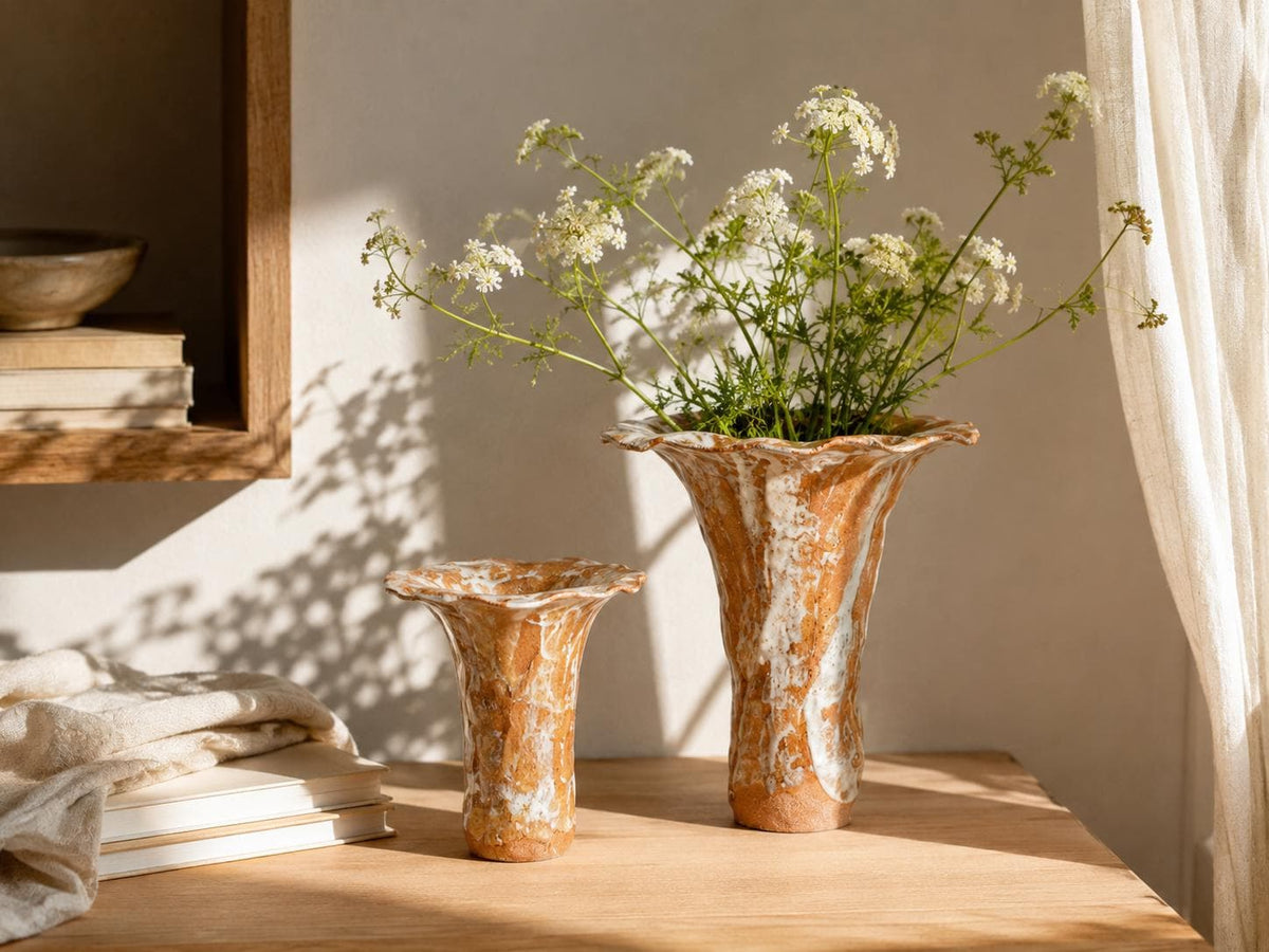 Handmade Mushroom Ceramic Vase product photo 4