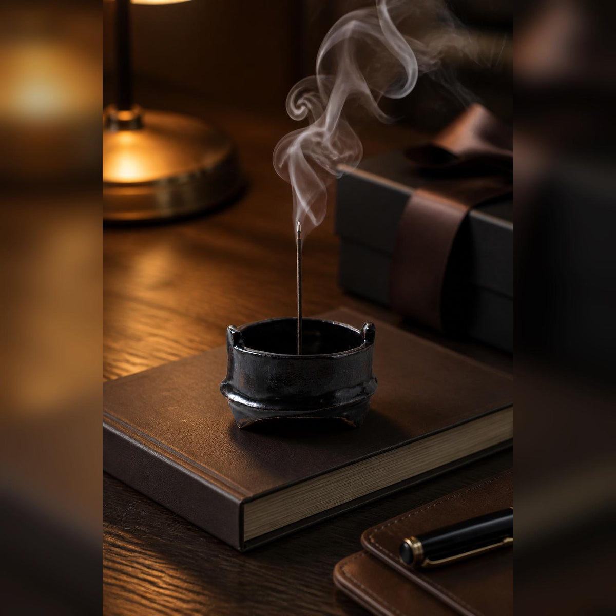 Black Volcano Incense Burner product photo 5