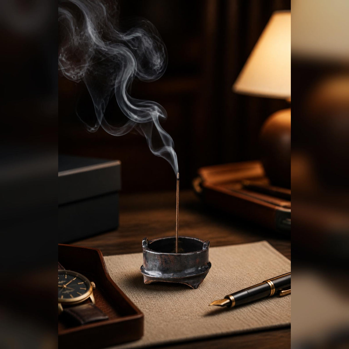 Black Volcano Incense Burner product photo 6
