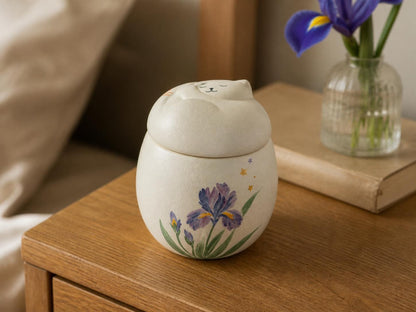 Flower Cat Memorial Urn product photo 5