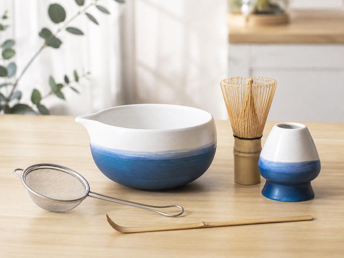 Sky Blue Matcha Bowl Set product photo 5