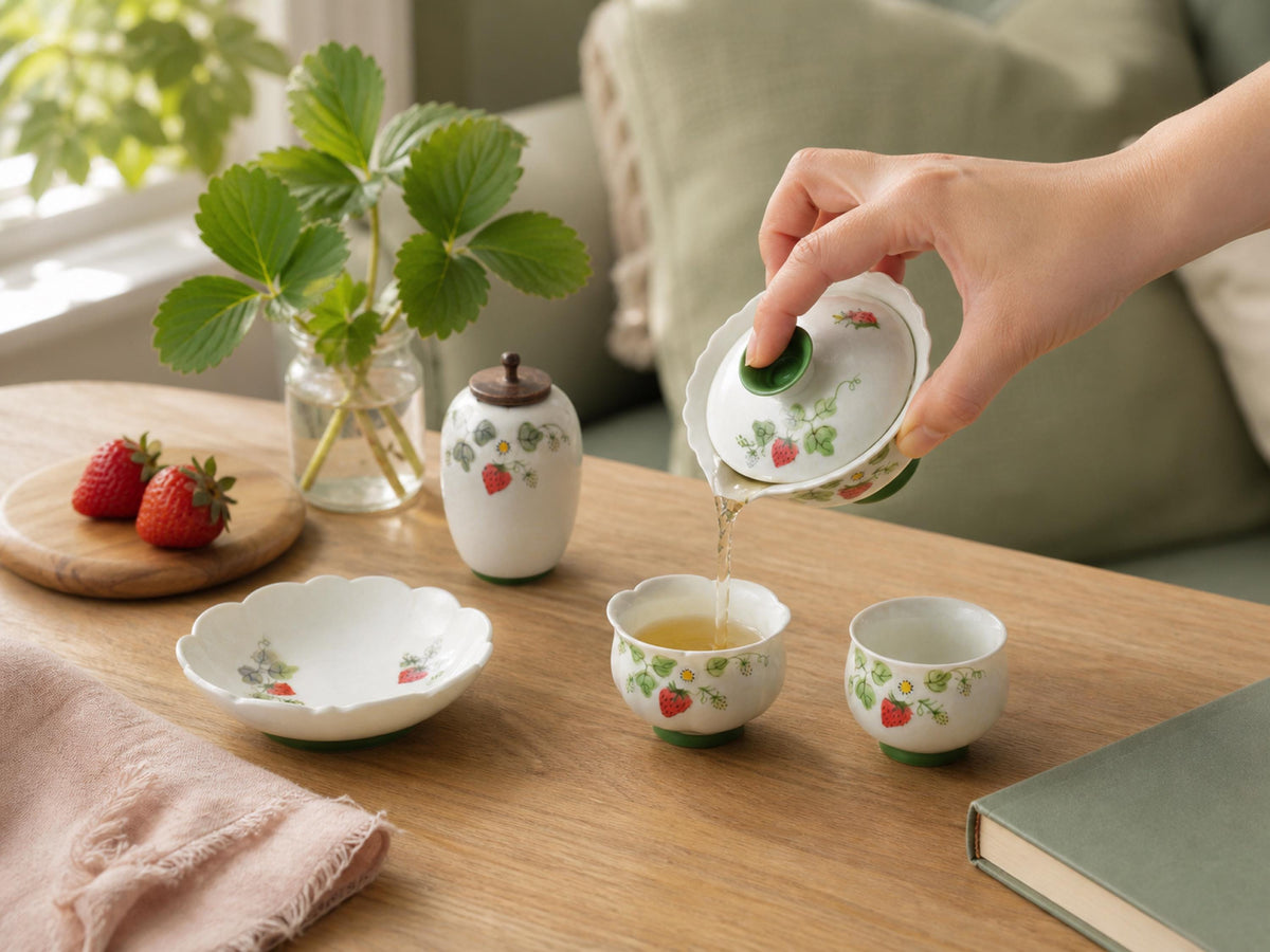 Strawberry Garden Tea Set product photo 1