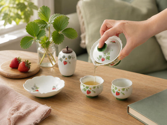 Strawberry Garden Tea Set product photo 1