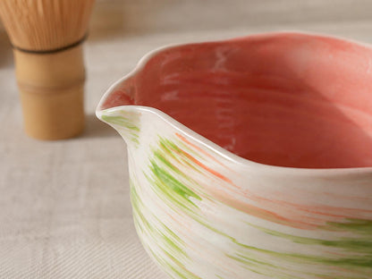 Pastel Pink Green Matcha Bowl Set product photo 6