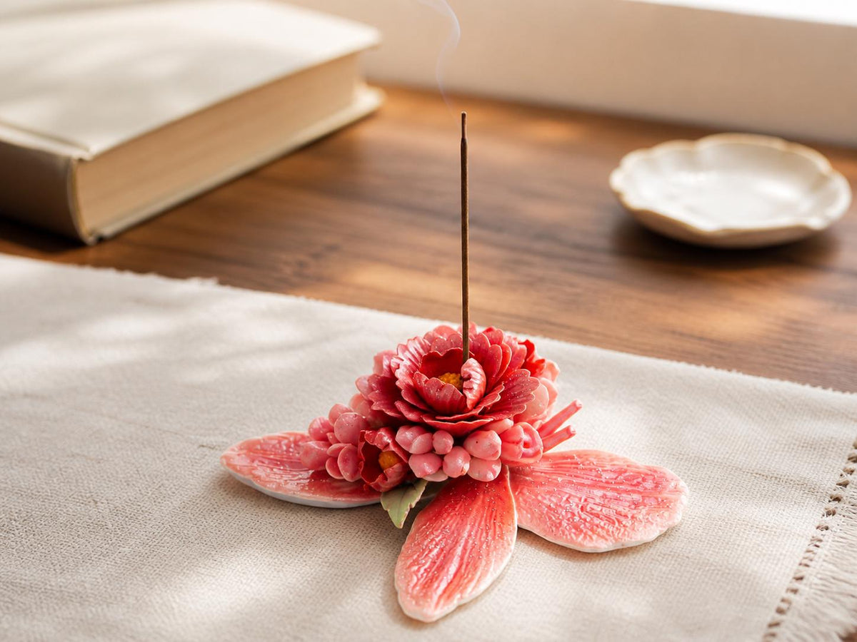 Handmade Butterfly Ceramic Incense Holder product photo 8
