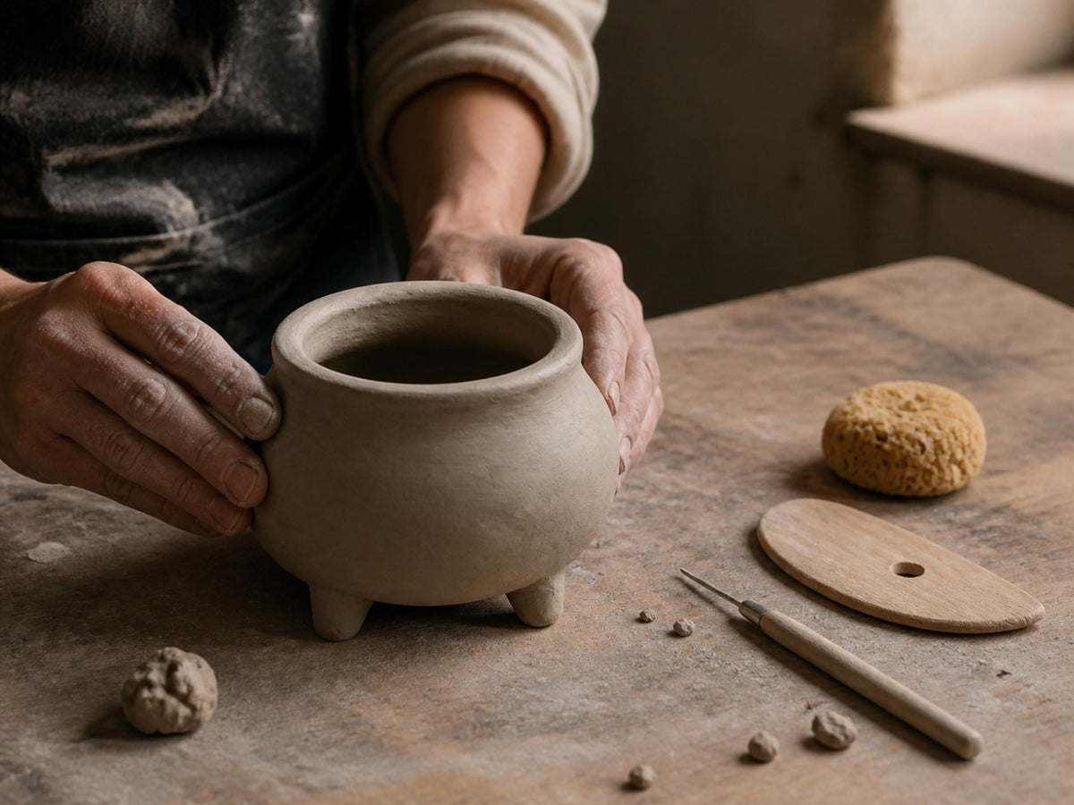 Handmade Ceramic Incense Burner product photo 4