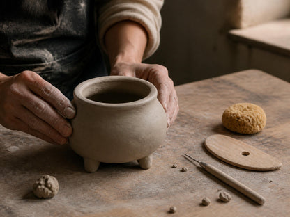 Handmade Ceramic Incense Burner product photo 4